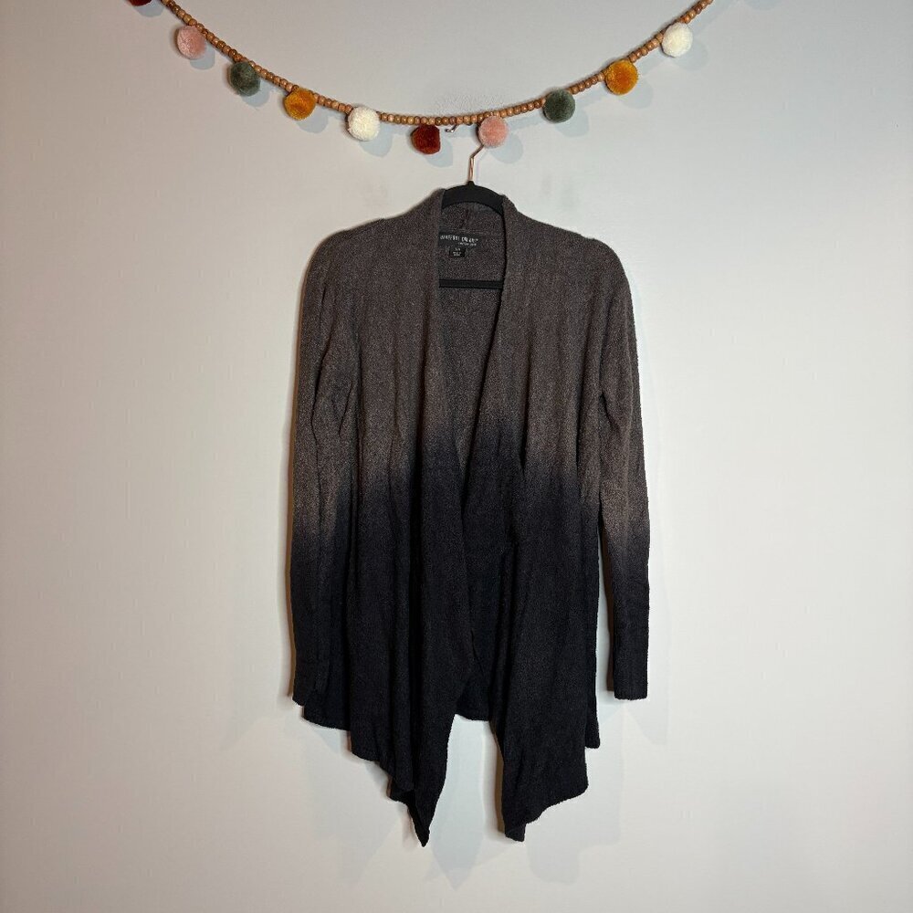 Barefoot Dreams CozyChic Lite ombre open cardigan sweater